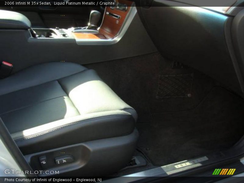 Liquid Platinum Metallic / Graphite 2006 Infiniti M 35x Sedan