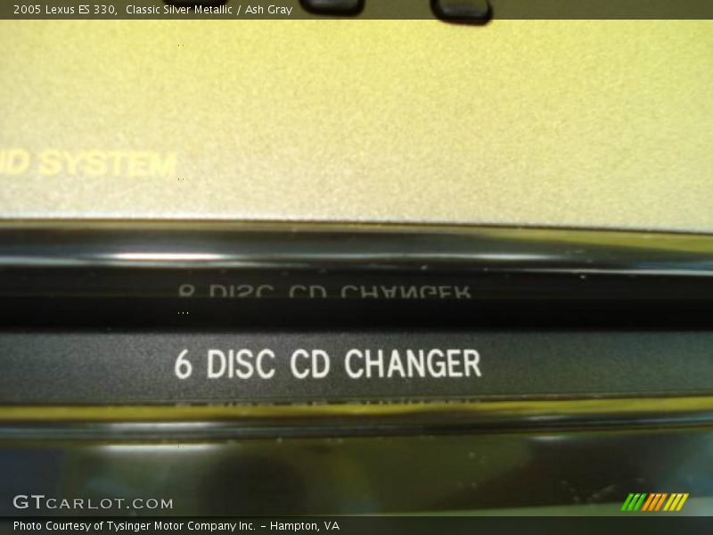 Classic Silver Metallic / Ash Gray 2005 Lexus ES 330