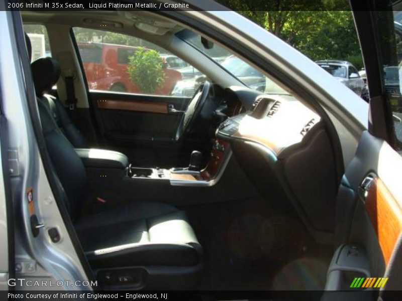 Liquid Platinum Metallic / Graphite 2006 Infiniti M 35x Sedan
