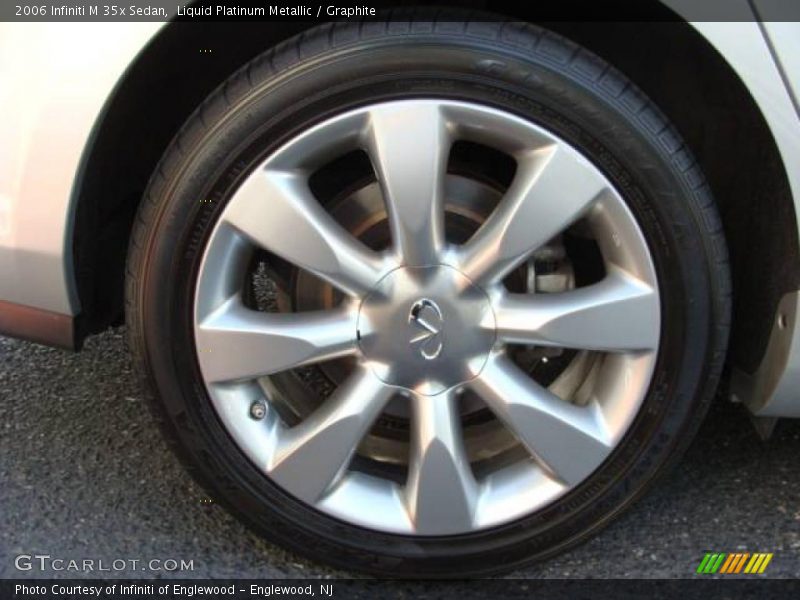 Liquid Platinum Metallic / Graphite 2006 Infiniti M 35x Sedan