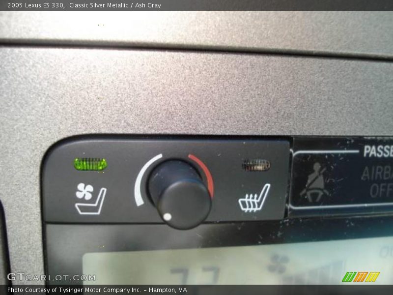 Classic Silver Metallic / Ash Gray 2005 Lexus ES 330