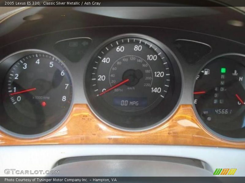Classic Silver Metallic / Ash Gray 2005 Lexus ES 330