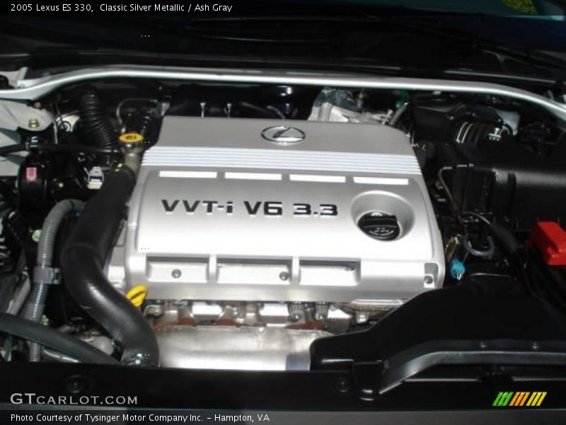Classic Silver Metallic / Ash Gray 2005 Lexus ES 330