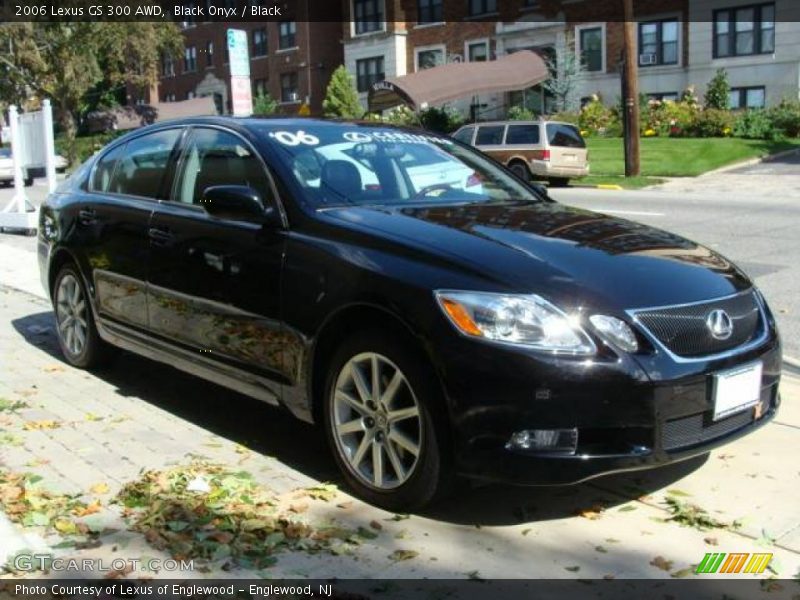 Black Onyx / Black 2006 Lexus GS 300 AWD