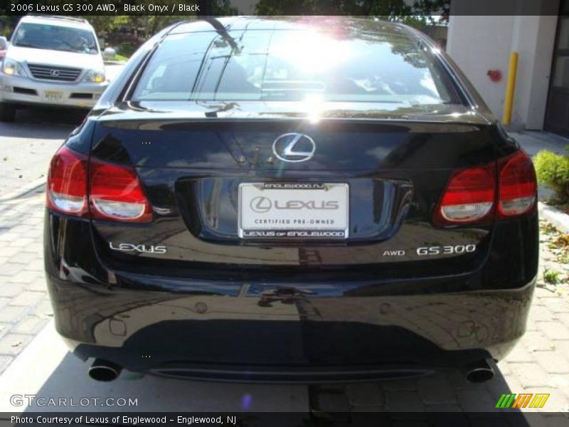 Black Onyx / Black 2006 Lexus GS 300 AWD