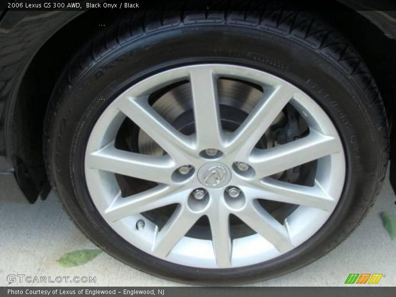 Black Onyx / Black 2006 Lexus GS 300 AWD