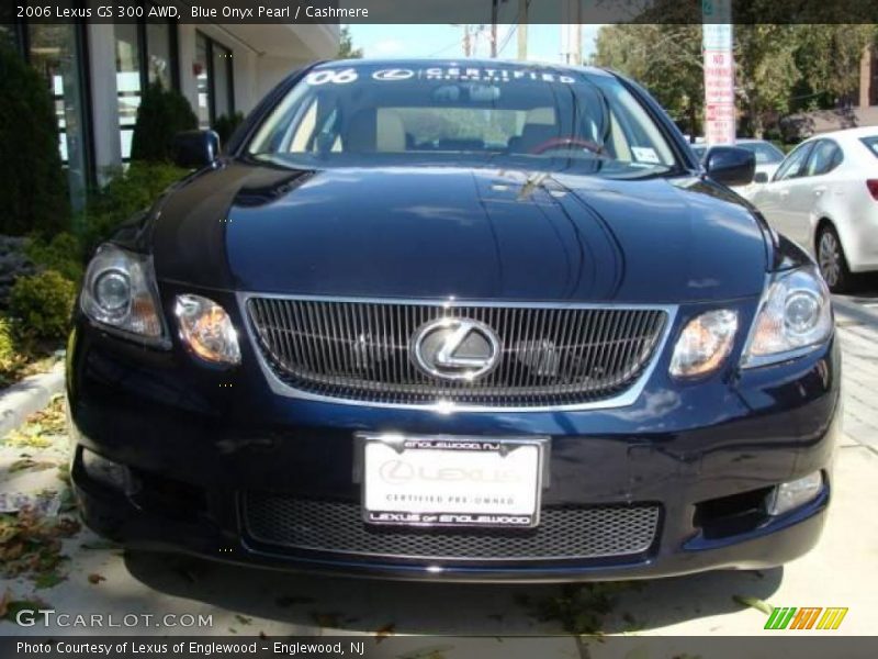 Blue Onyx Pearl / Cashmere 2006 Lexus GS 300 AWD