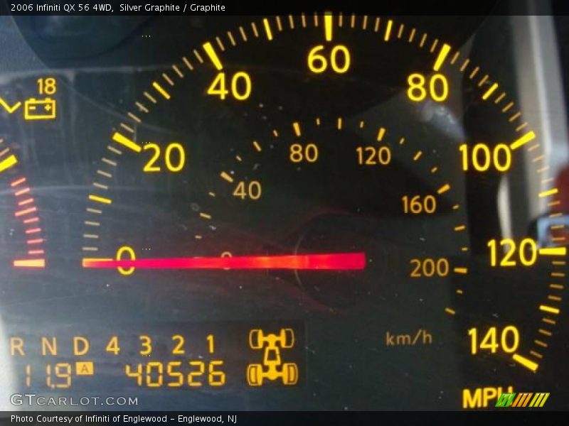 Silver Graphite / Graphite 2006 Infiniti QX 56 4WD