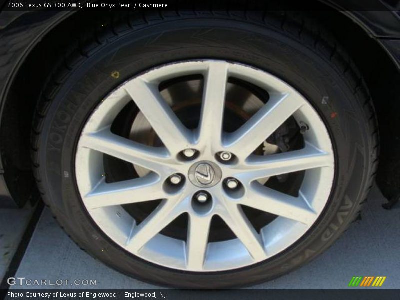 Blue Onyx Pearl / Cashmere 2006 Lexus GS 300 AWD
