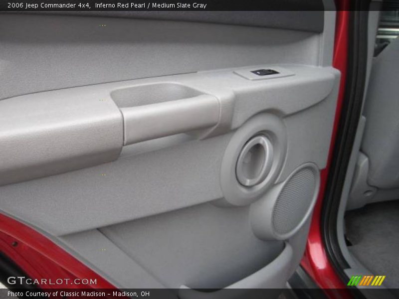 Inferno Red Pearl / Medium Slate Gray 2006 Jeep Commander 4x4