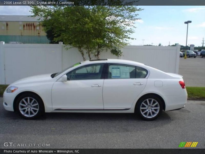 Crystal White / Cashmere 2006 Lexus GS 300