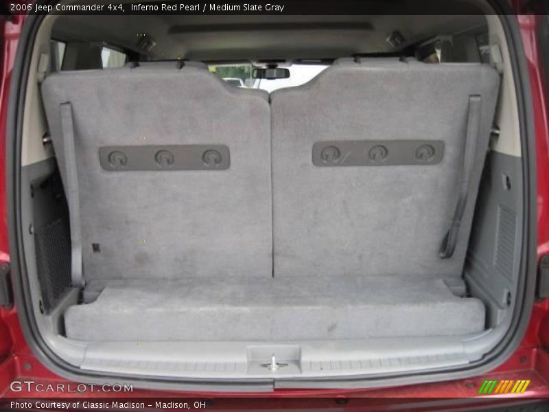 Inferno Red Pearl / Medium Slate Gray 2006 Jeep Commander 4x4