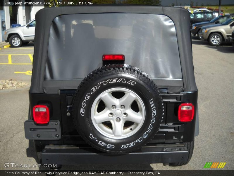 Black / Dark Slate Gray 2006 Jeep Wrangler X 4x4