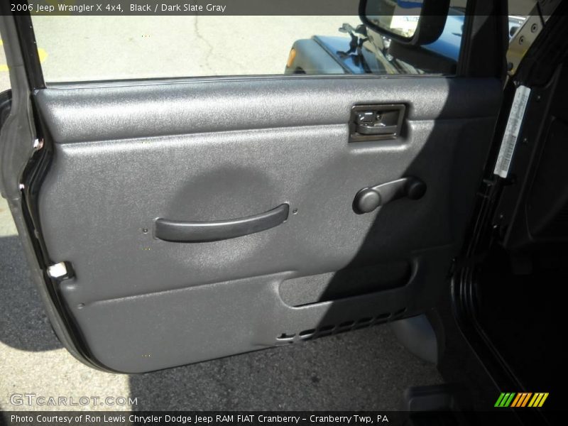 Black / Dark Slate Gray 2006 Jeep Wrangler X 4x4