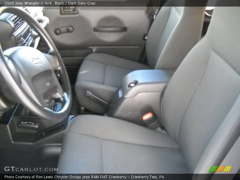 Black / Dark Slate Gray 2006 Jeep Wrangler X 4x4