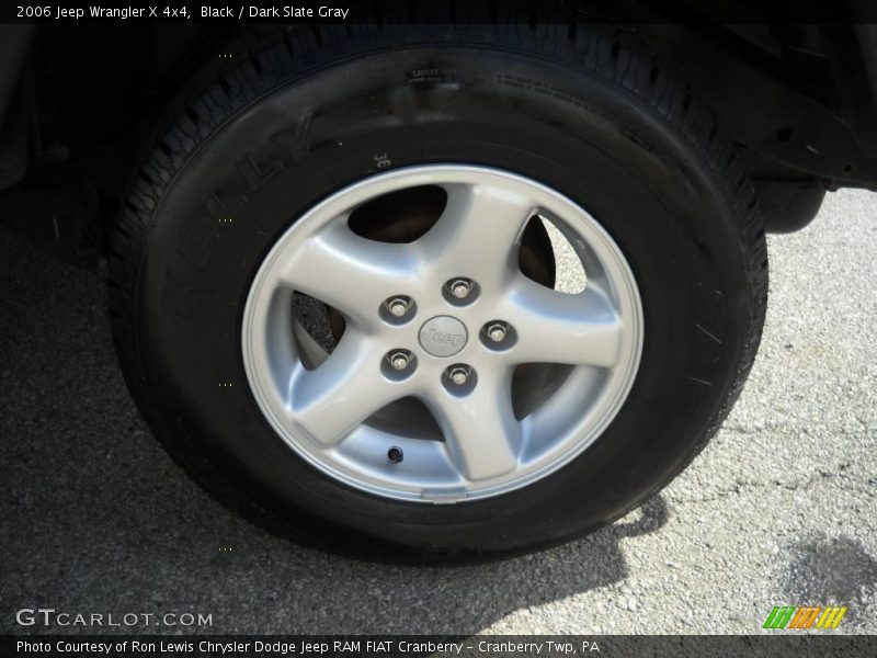 Black / Dark Slate Gray 2006 Jeep Wrangler X 4x4