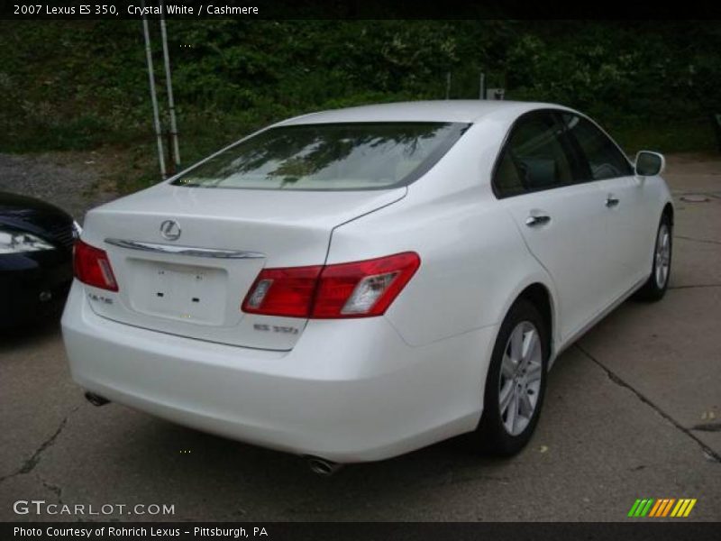 Crystal White / Cashmere 2007 Lexus ES 350