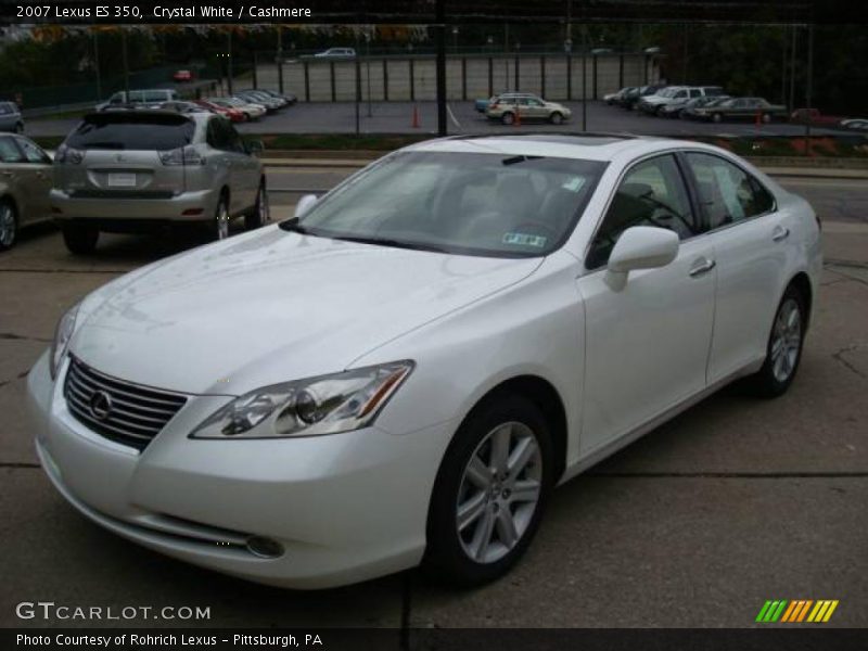 Crystal White / Cashmere 2007 Lexus ES 350