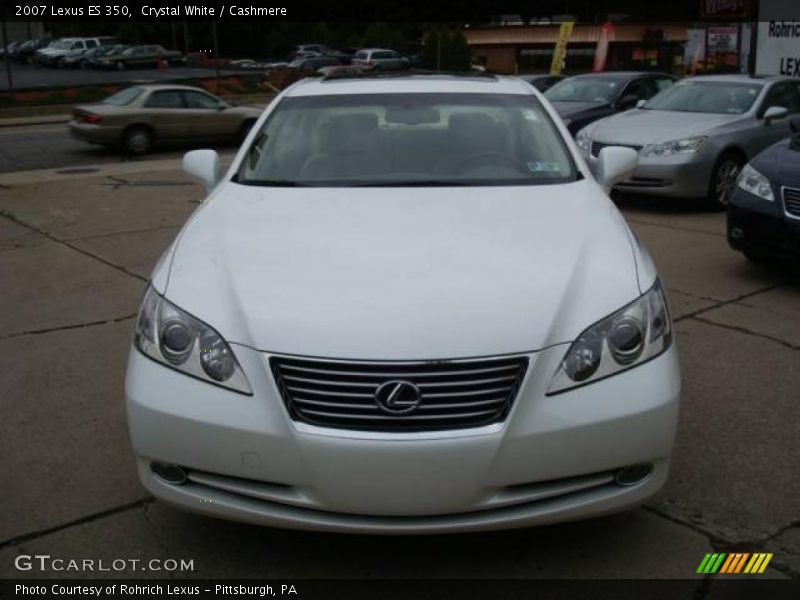 Crystal White / Cashmere 2007 Lexus ES 350