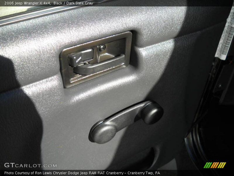 Black / Dark Slate Gray 2006 Jeep Wrangler X 4x4