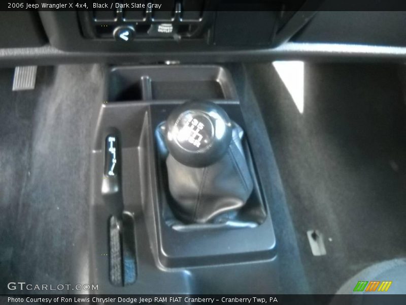 Black / Dark Slate Gray 2006 Jeep Wrangler X 4x4