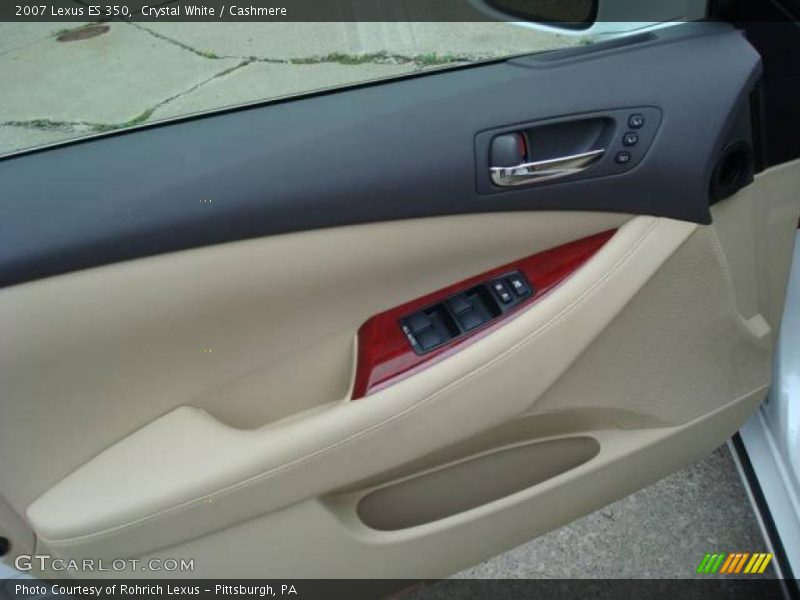 Crystal White / Cashmere 2007 Lexus ES 350