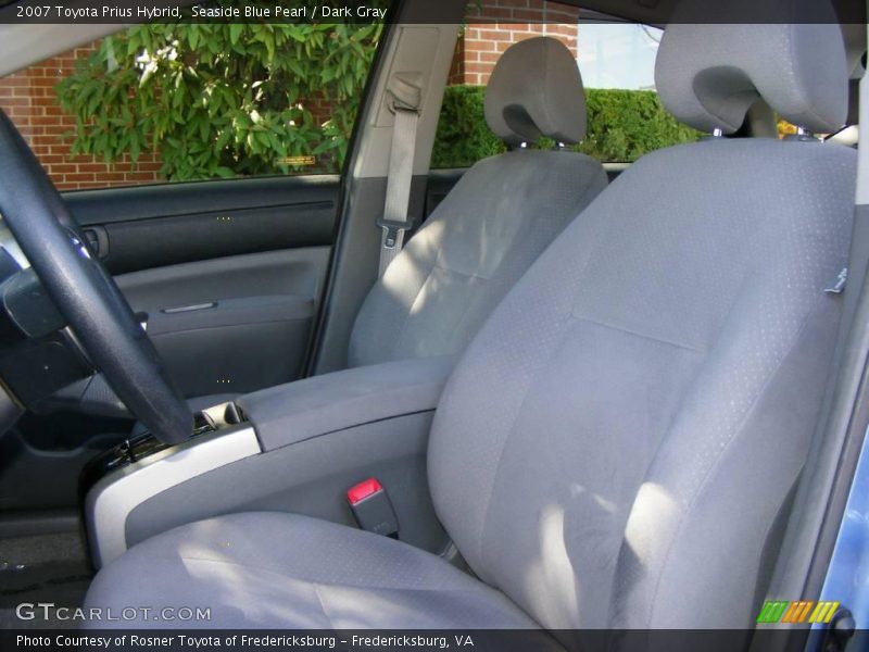 Seaside Blue Pearl / Dark Gray 2007 Toyota Prius Hybrid