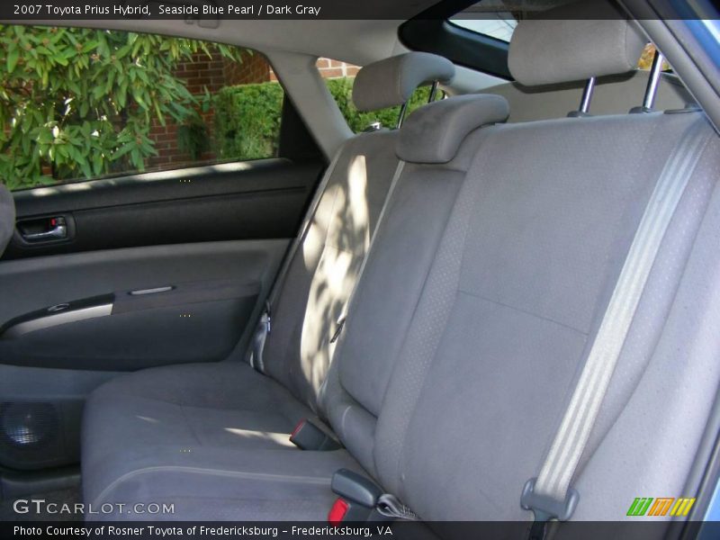 Seaside Blue Pearl / Dark Gray 2007 Toyota Prius Hybrid