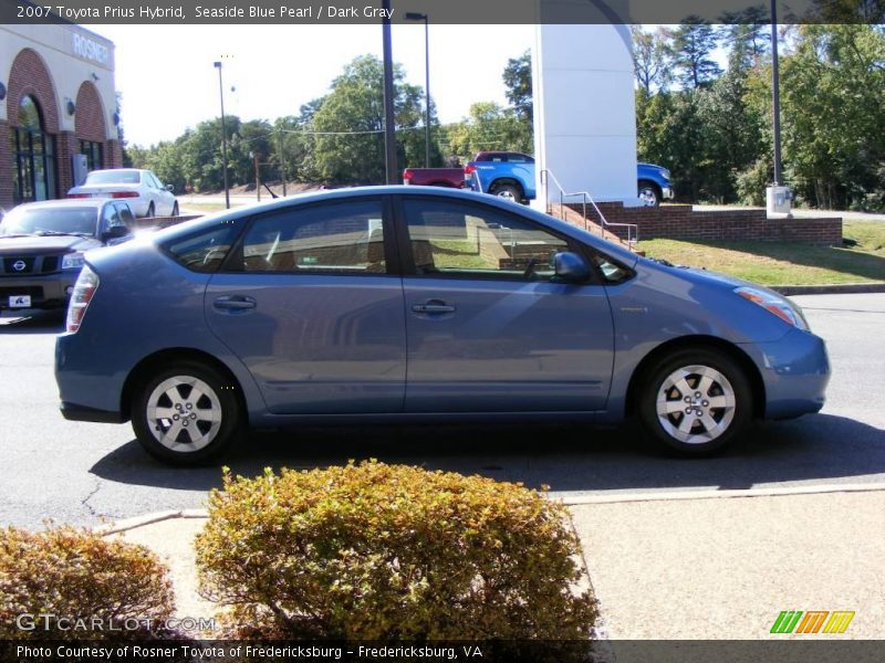 Seaside Blue Pearl / Dark Gray 2007 Toyota Prius Hybrid