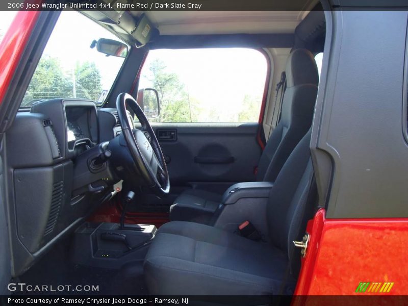 Flame Red / Dark Slate Gray 2006 Jeep Wrangler Unlimited 4x4