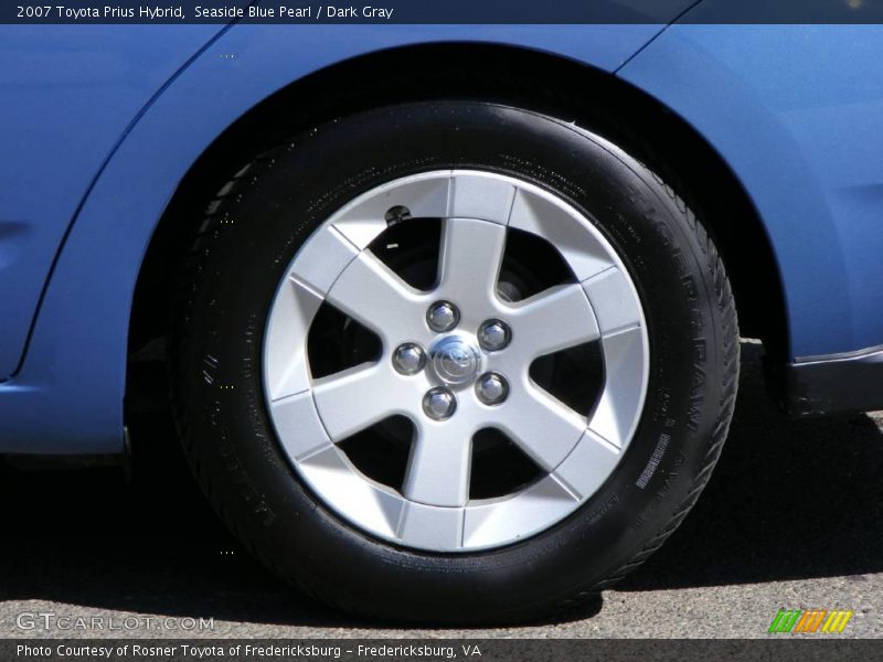Seaside Blue Pearl / Dark Gray 2007 Toyota Prius Hybrid