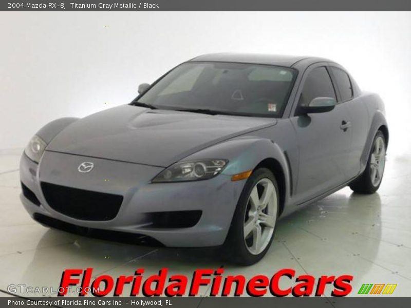 Titanium Gray Metallic / Black 2004 Mazda RX-8