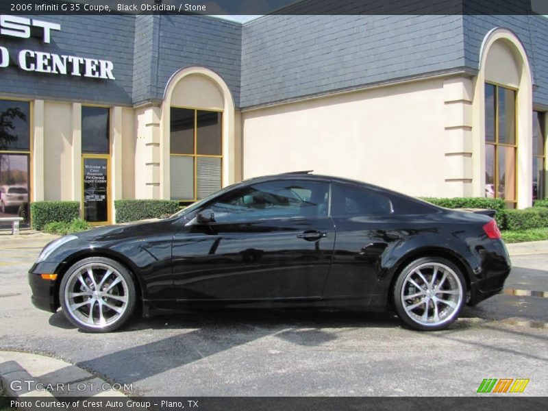 Black Obsidian / Stone 2006 Infiniti G 35 Coupe