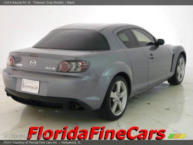 Titanium Gray Metallic / Black 2004 Mazda RX-8