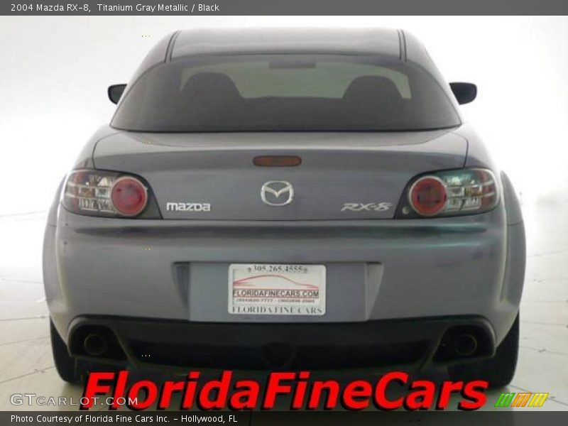 Titanium Gray Metallic / Black 2004 Mazda RX-8