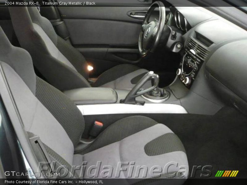 Titanium Gray Metallic / Black 2004 Mazda RX-8