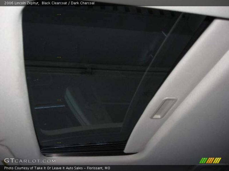 Black Clearcoat / Dark Charcoal 2006 Lincoln Zephyr