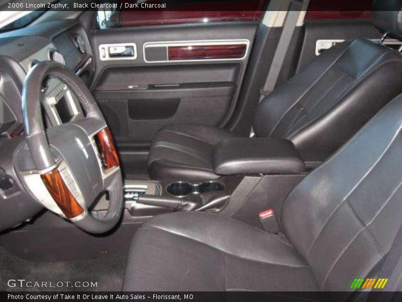Black Clearcoat / Dark Charcoal 2006 Lincoln Zephyr