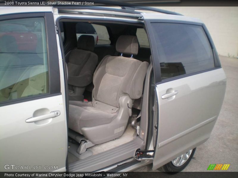 Silver Shadow Pearl / Stone 2008 Toyota Sienna LE