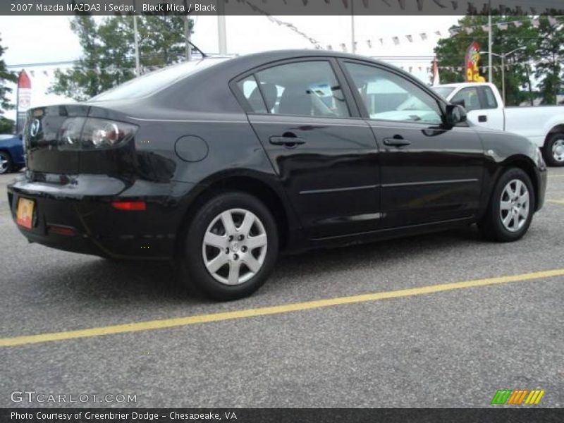 Black Mica / Black 2007 Mazda MAZDA3 i Sedan