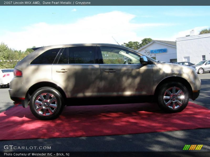 Dune Pearl Metallic / Greystone 2007 Lincoln MKX AWD