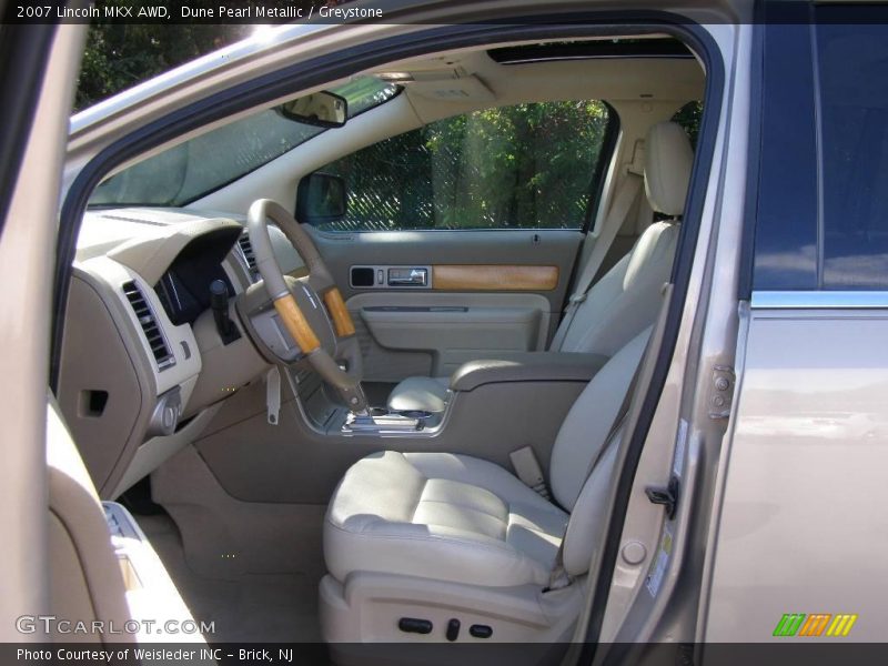 Dune Pearl Metallic / Greystone 2007 Lincoln MKX AWD