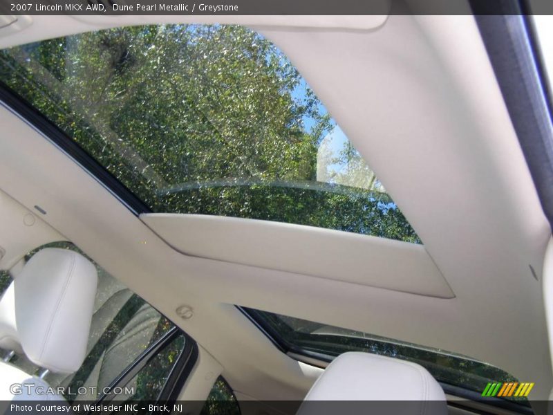Dune Pearl Metallic / Greystone 2007 Lincoln MKX AWD