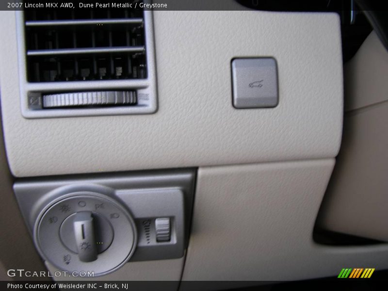 Dune Pearl Metallic / Greystone 2007 Lincoln MKX AWD