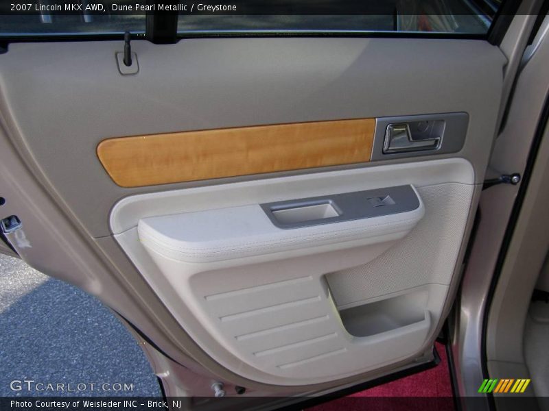 Dune Pearl Metallic / Greystone 2007 Lincoln MKX AWD