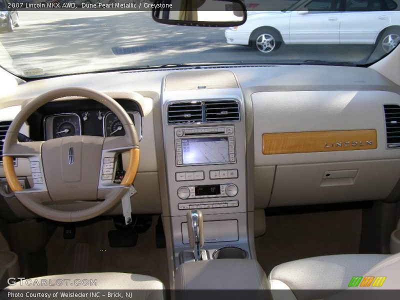 Dune Pearl Metallic / Greystone 2007 Lincoln MKX AWD