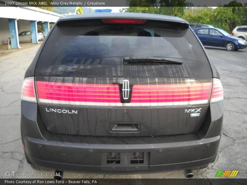 Alloy Grey Metallic / Greystone 2007 Lincoln MKX AWD