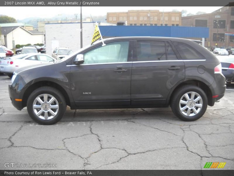 Alloy Grey Metallic / Greystone 2007 Lincoln MKX AWD