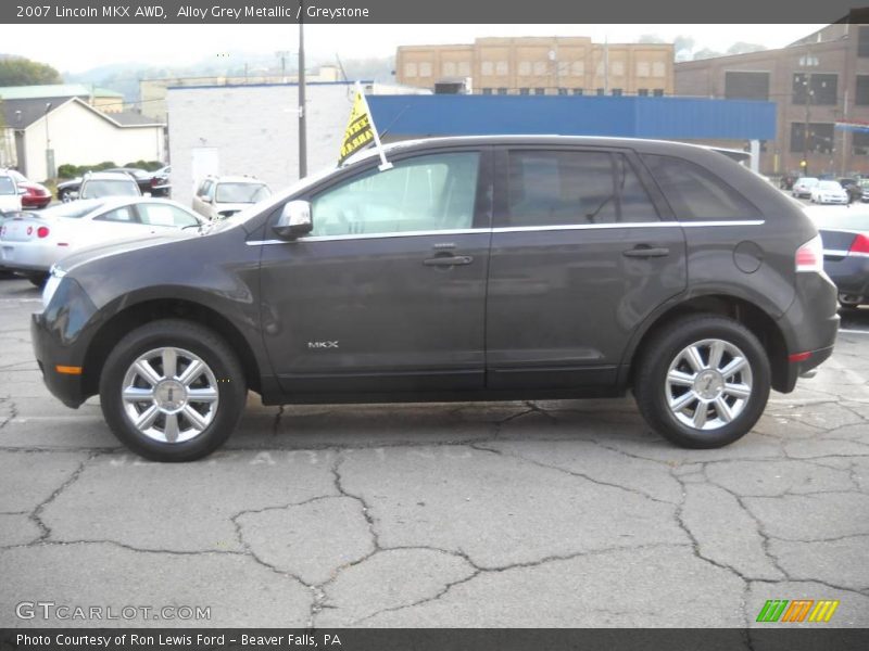 Alloy Grey Metallic / Greystone 2007 Lincoln MKX AWD