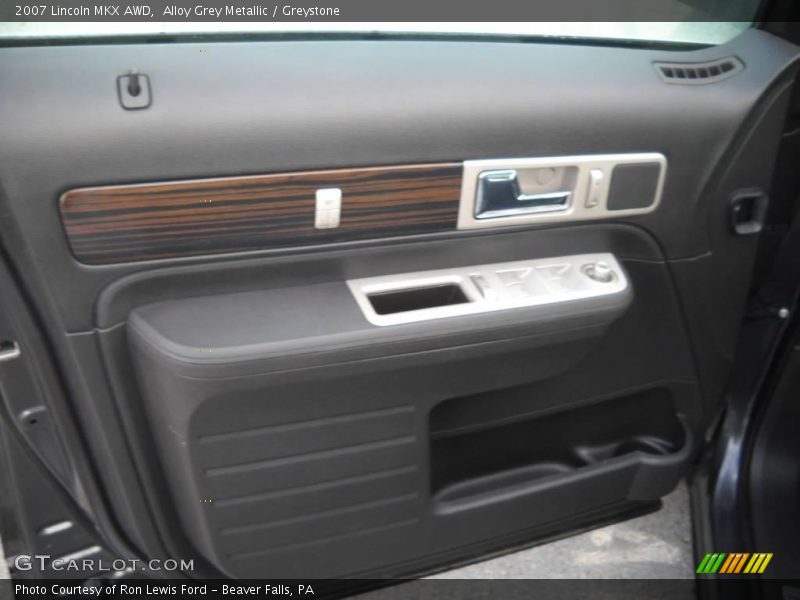 Alloy Grey Metallic / Greystone 2007 Lincoln MKX AWD